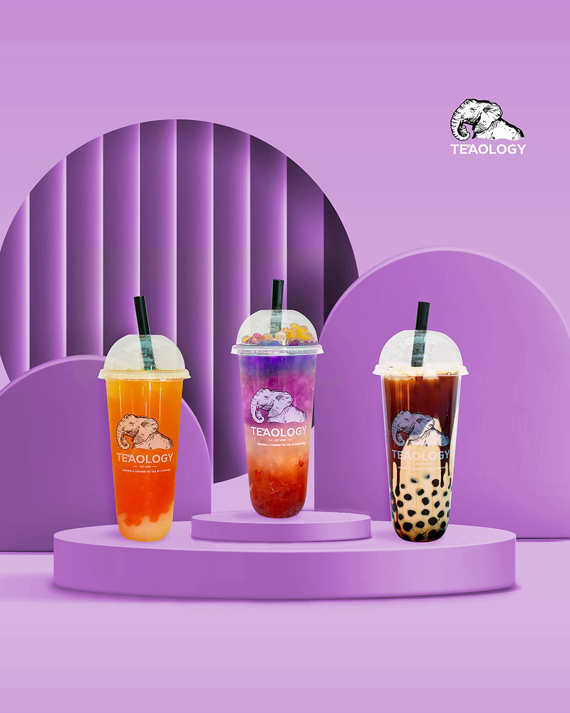 TeaOlogy Wrapped 2022 the top three most sold bubble teas at us! 🤗