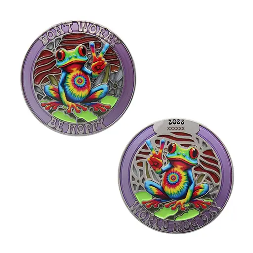 2025 World Frog Day Geocoin
