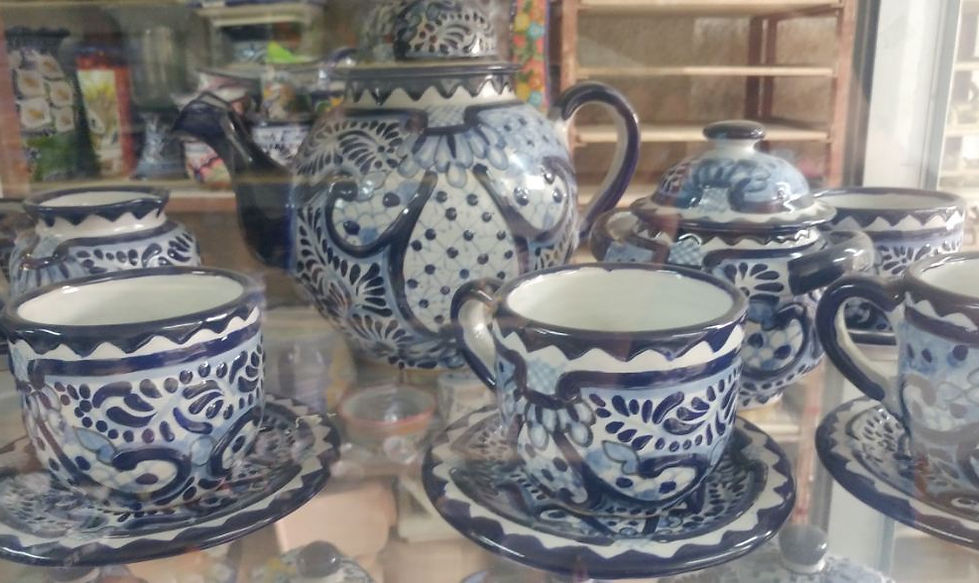 Juego de Café en diseño tradicional