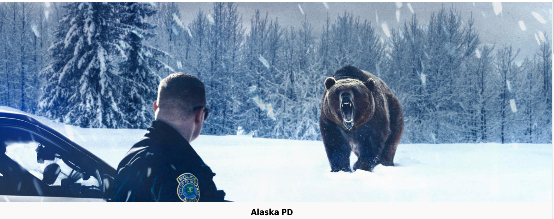 "Alaska P.D." A&E