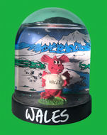 Wales dragon snow globe, Kelvin Street