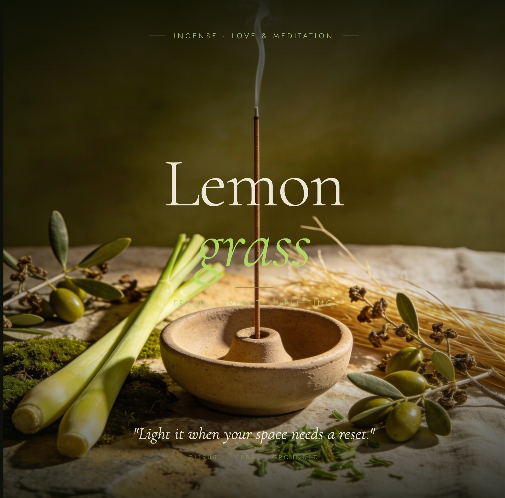 LEMONGRASS INCENSE