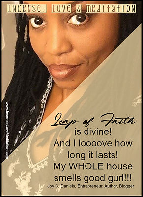 Custome Incense Review, Joy C. Daniels