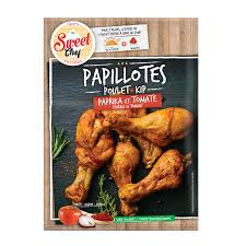 SWEET CHEF PAPILLOTES SAVEUR Paprika Et Tomate 28g