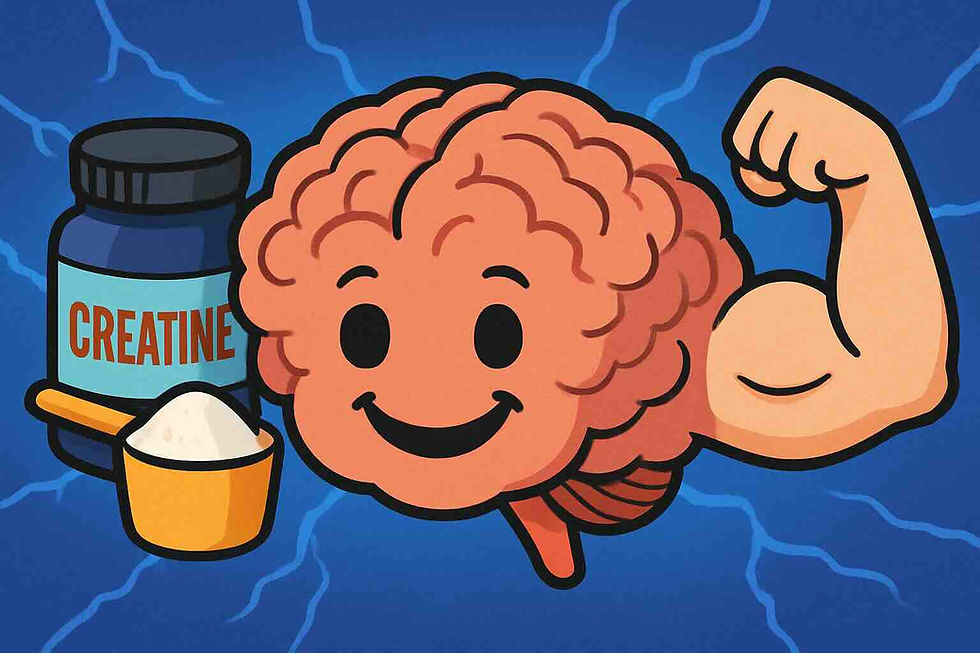 Creatine helps to lower the risk of dementia and Alzheimer's