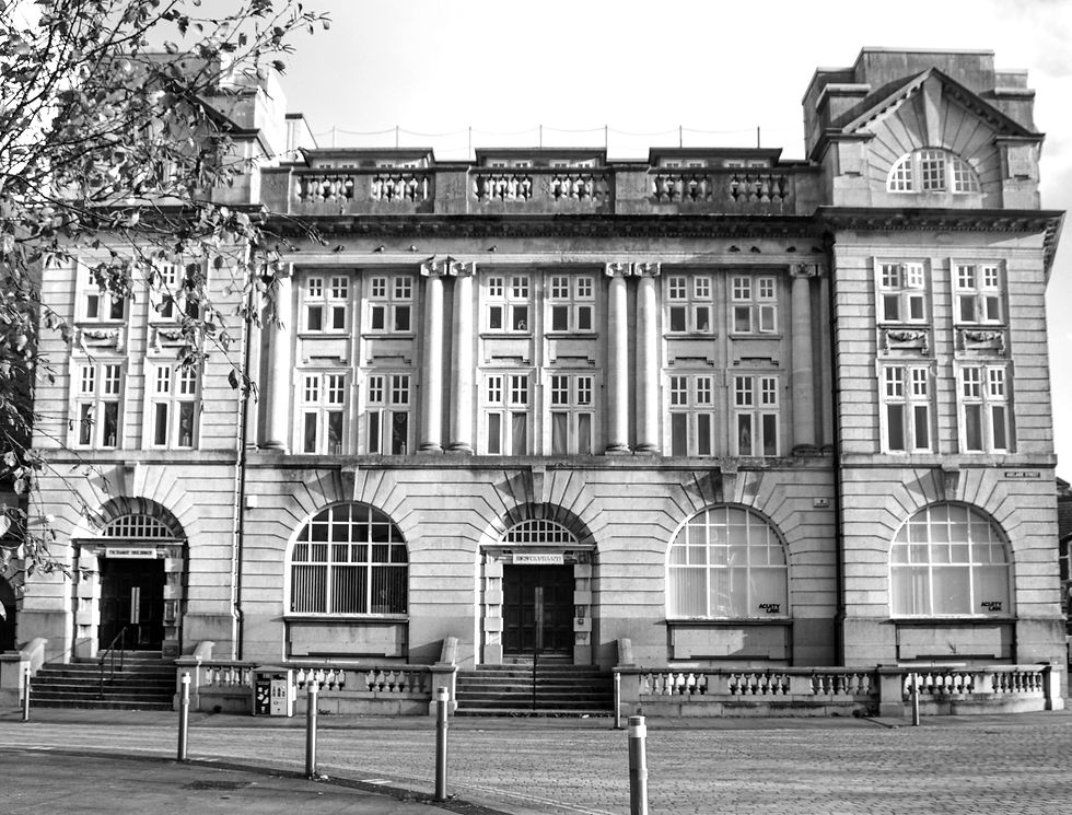 A County Court building in the UK. The County Courts are likely to experience significant backlogs in processing reposession claims when the Renters' Right Act abolishes Section 21.