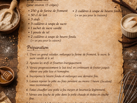 Crêpes de Froment