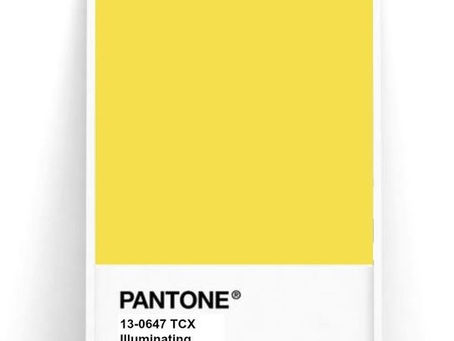 PANTONE ILLUMINATING: AMARILLO BRILLANTE EN TU VIDA!