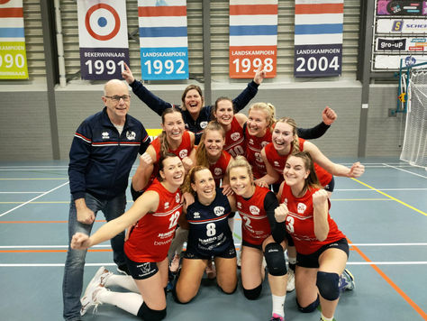 Service beslissend voor de winst van Dames Jumbo ZVH  op AVV Keistad