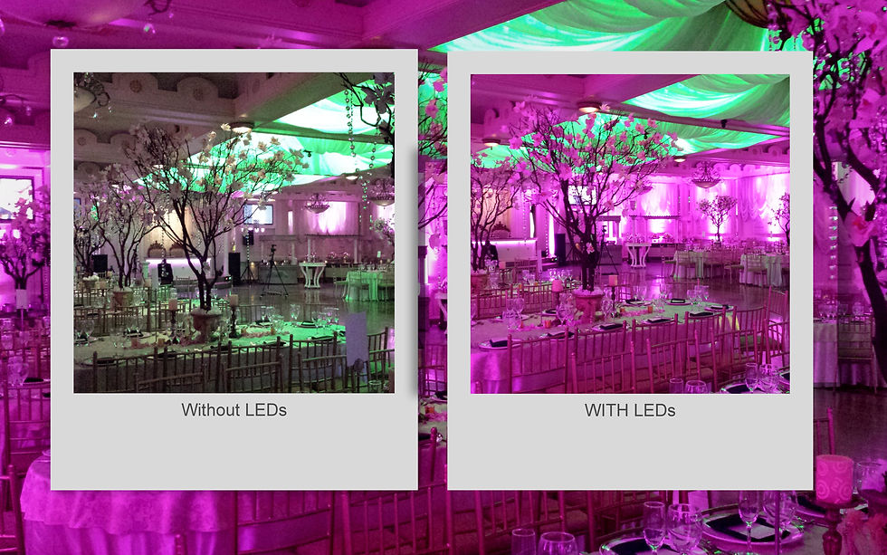 Reception Room Lighting