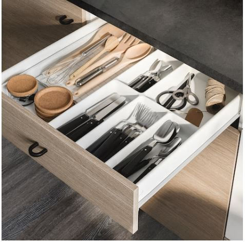 Thumbnail: KNOXHULT Kitchen, wood effect grey, 180x61x220 cm