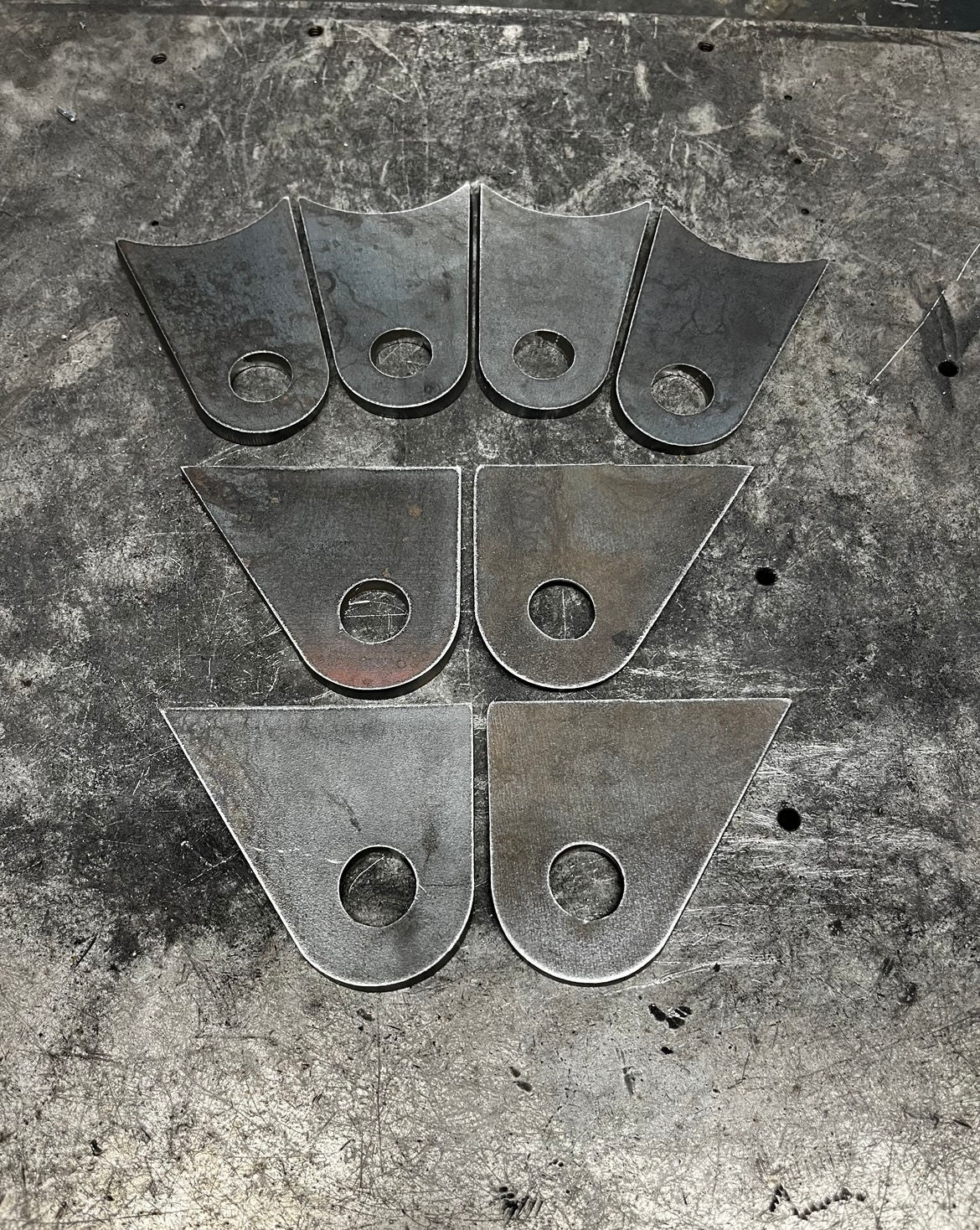 Weld On Traction Bar Mount Set