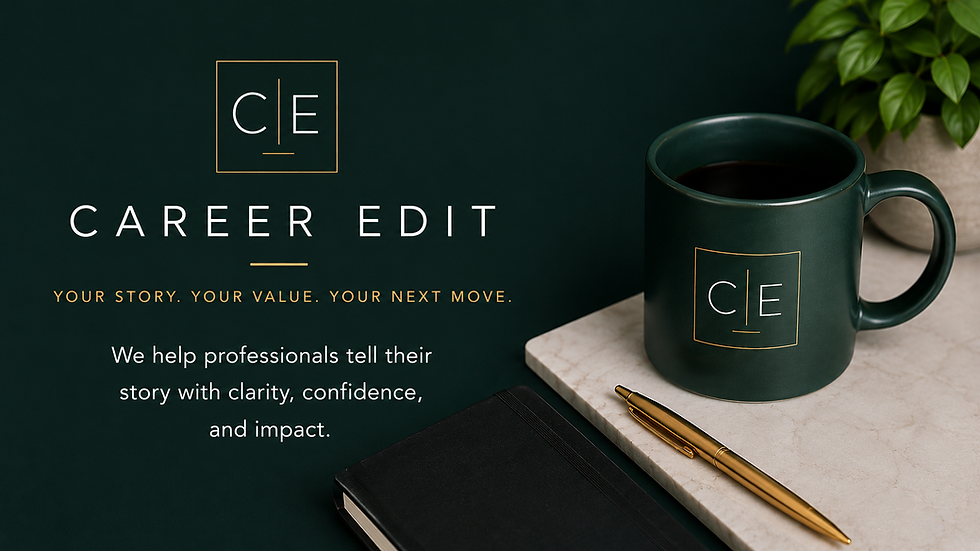 Career Edit branded hero banner