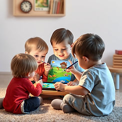 Three Kids Playing educational game in tablet.jpg