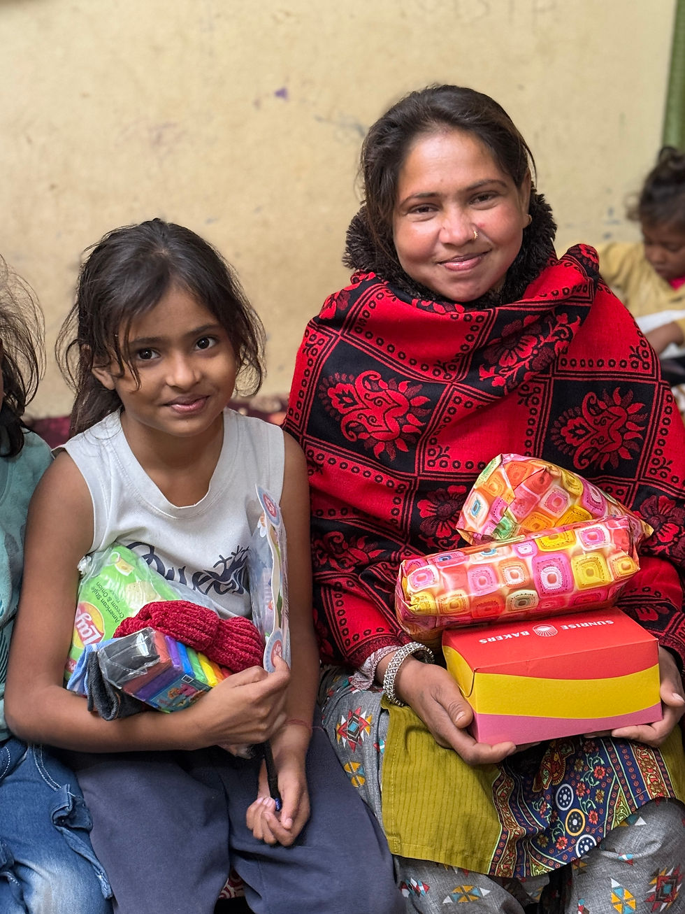 Rinku and her daughter Kareena