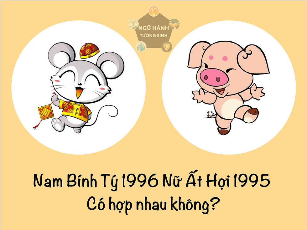 Hòa Mình Trong Tình Yêu: Chồng Bính Tý 1996 và Vợ Ất Hợi 1995