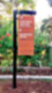 Wayfinding Sign Pole Mounted