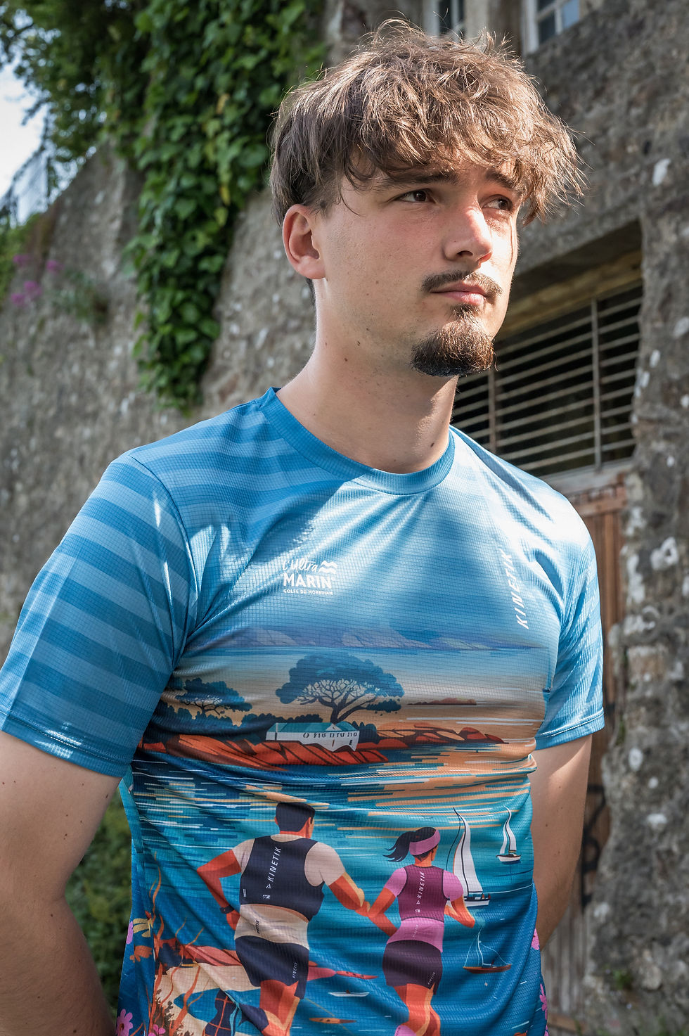 Miniature : T-shirt technique illustration L'Ultra Marin® x Kinetik - Homme