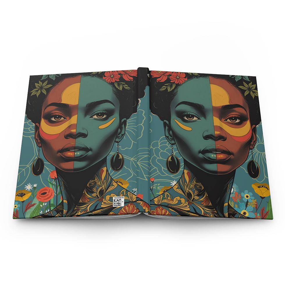 Thumbnail: Day & Night Hardcover Journal — Classic Matte Notebook