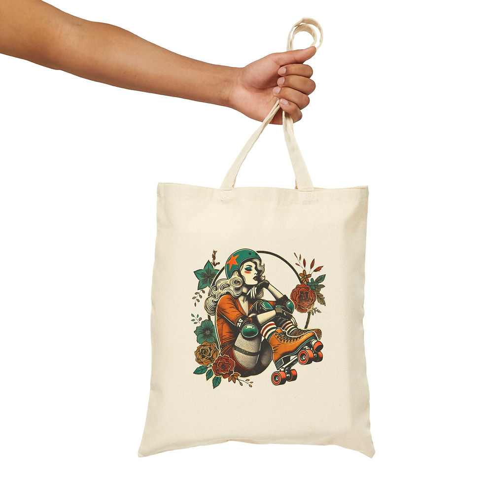 Thumbnail: Roller Derby | Playful Roller Skating  | Totebag