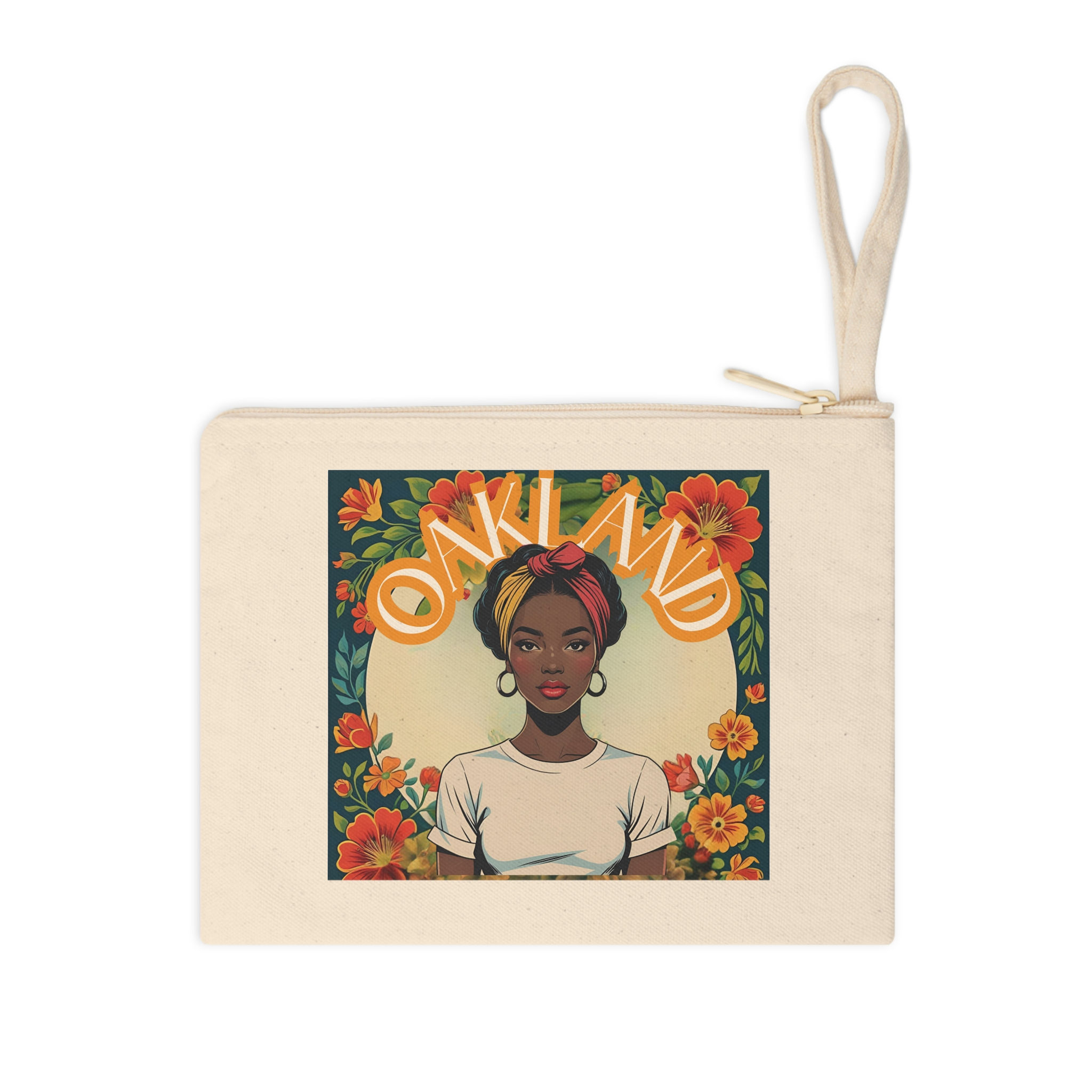 Oakland BGM Joyful Graphic Zipper Pouch