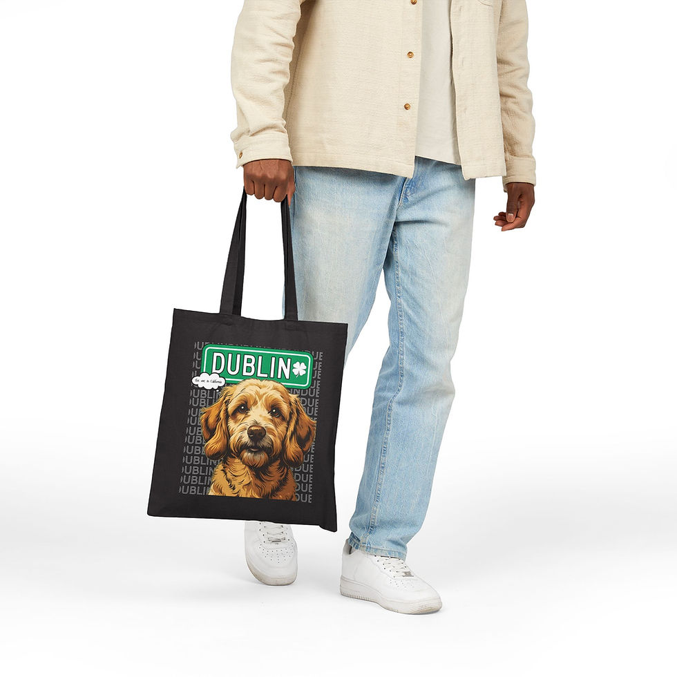 Thumbnail: Dublin | Goldendoodle Totebag