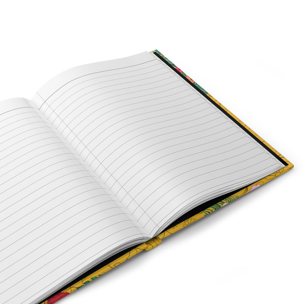 Thumbnail: Pleasanton | RRRotie Floral Paisley Journal Yellow