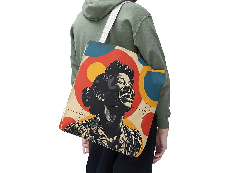 Thumbnail: BGM Joyful Celebration Tote Bag
