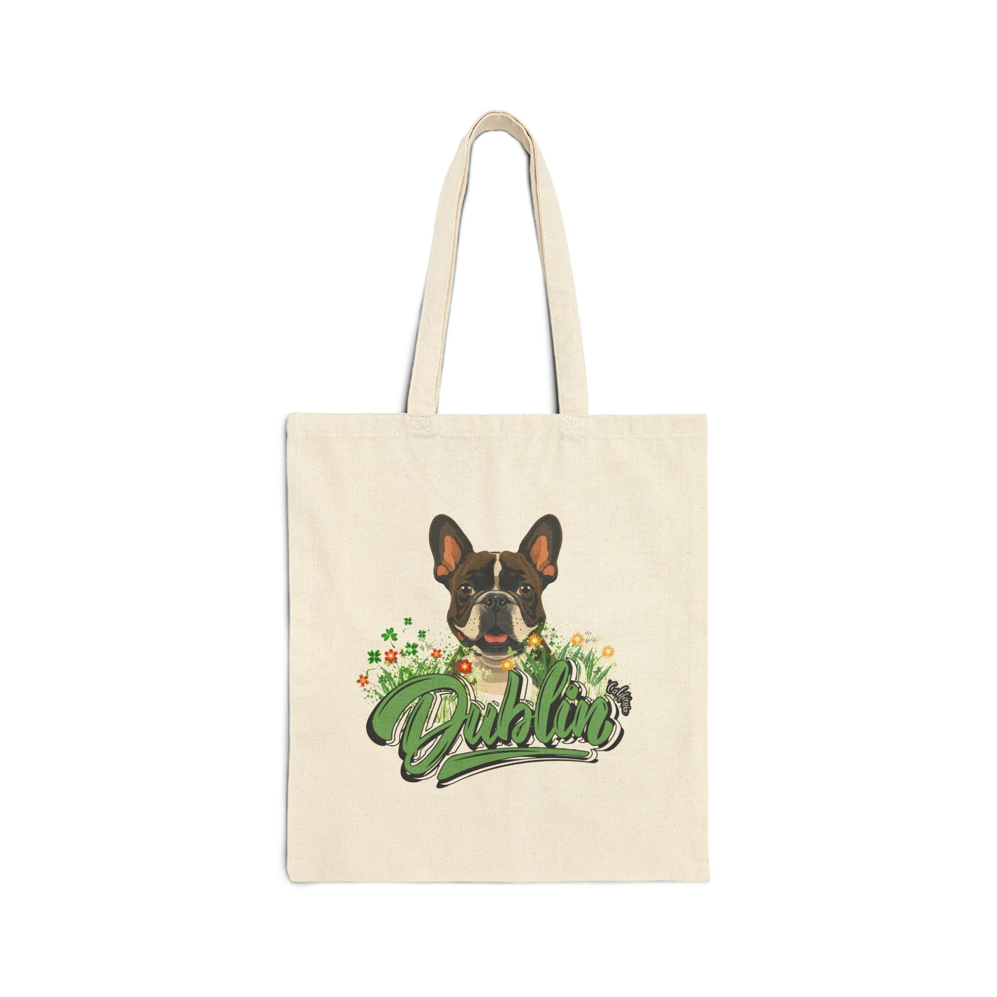 Dublin | Frenchie Canvas Tote bag