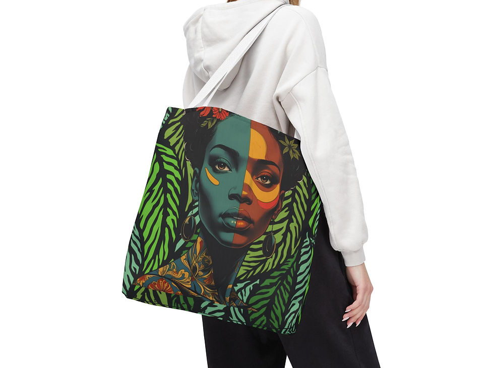 Thumbnail: Vibrant Art BGM Tote Bag