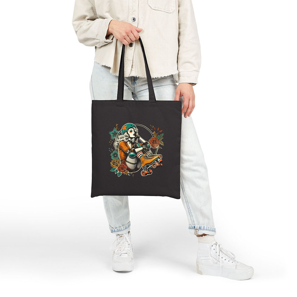 Thumbnail: Roller Derby | Playful Roller Skating  | Totebag