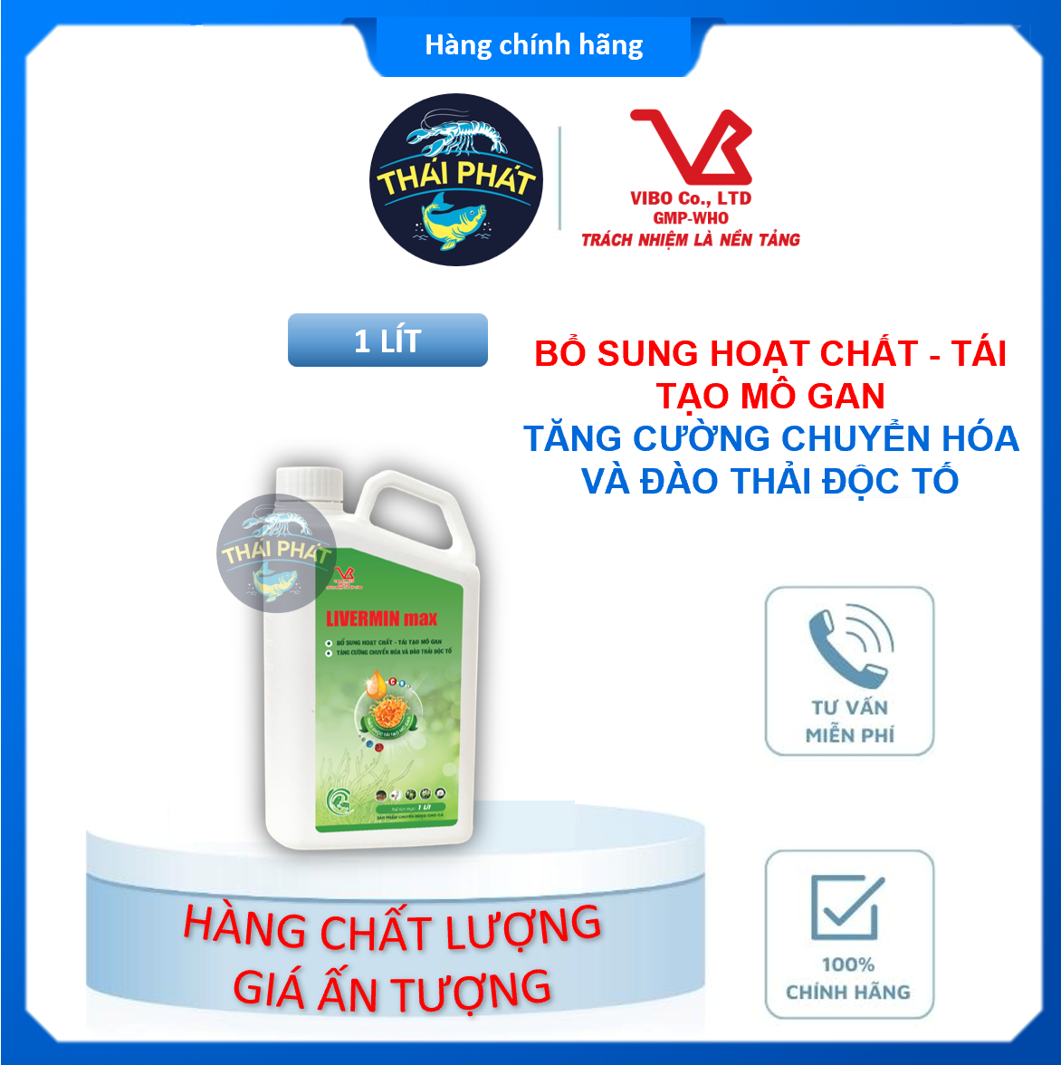 LIVERMIN max 1L - Thảo dược tái tạo tế bào gan, Tạo hồng huyết cầu