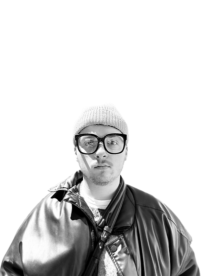 Porträt in schwarz/weiß von Franziskus Schade