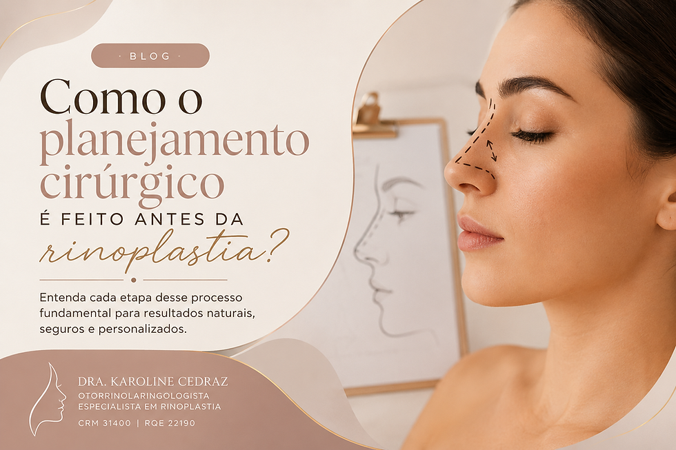 A rinoplastia é muito mais do que uma cirurgia para modificar a aparência do nariz. Antes de qualquer procedimento, existe uma etapa fundamental: o planejamento cirúrgico. É nesse momento que o cirurgião avalia cuidadosamente a anatomia do paciente, suas necessidades funcionais e seus objetivos estéticos para construir um resultado harmônico e natural.