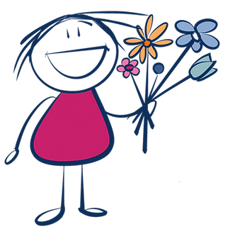 Afbeelding- lachend poppetje