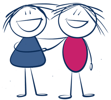 Afbeelding - Lachende poppetjes