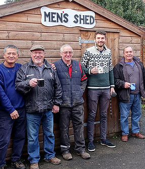 Men's Shed members