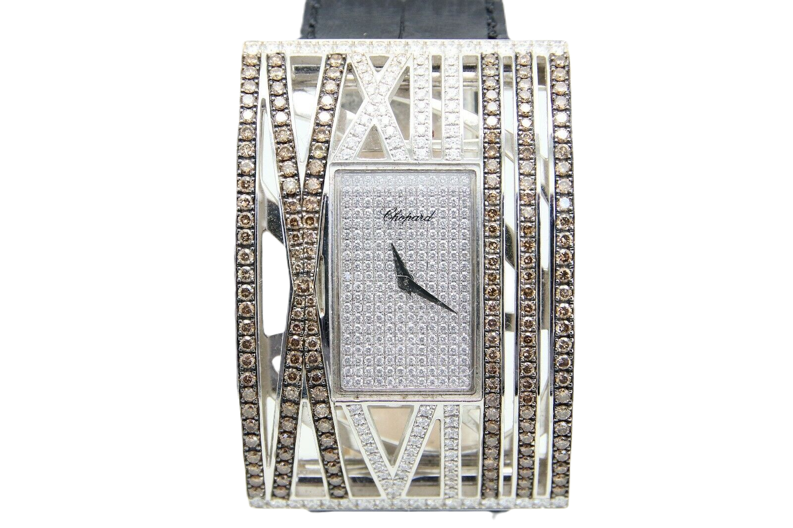 Chopard Montres Dame XL 18k White Gold 13/7130-52