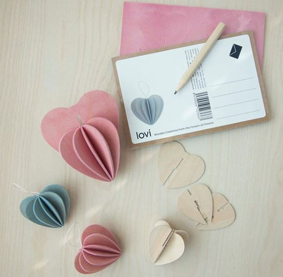 Miniature : Coeur - rose