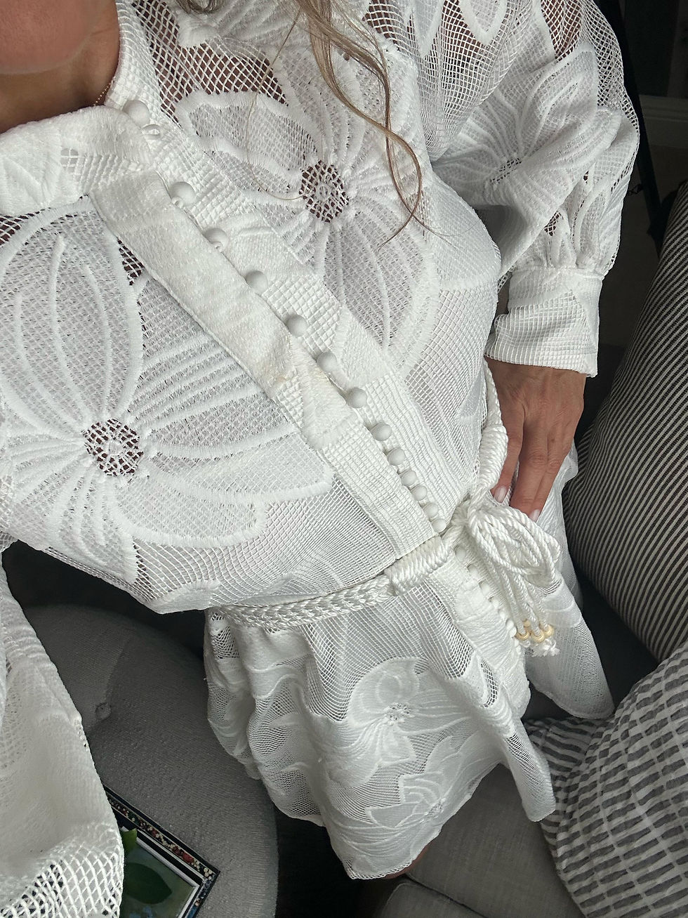 Thumbnail: White Lace Dress