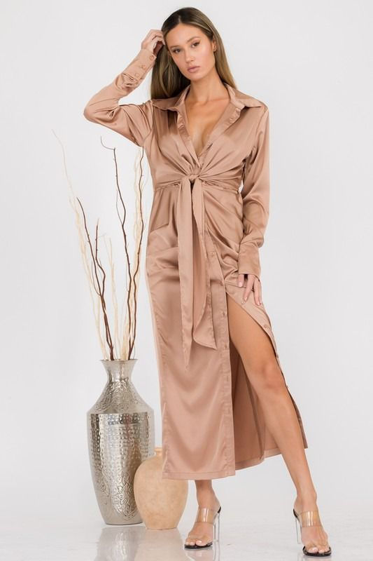 Thumbnail: Silk Maxi Dress