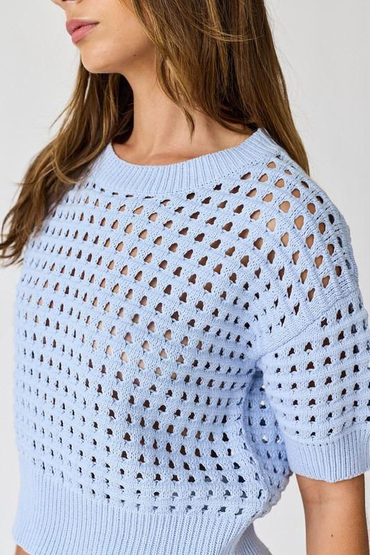 Thumbnail: Mesh Knit Top