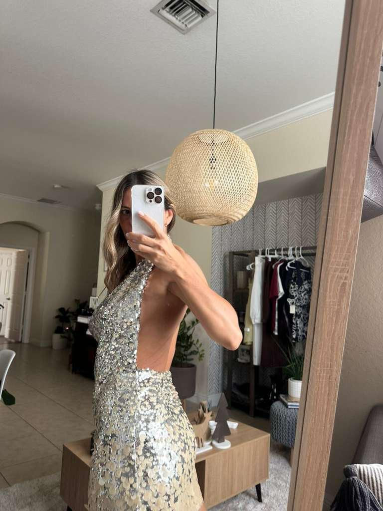 Thumbnail: Crystal Drape Dress