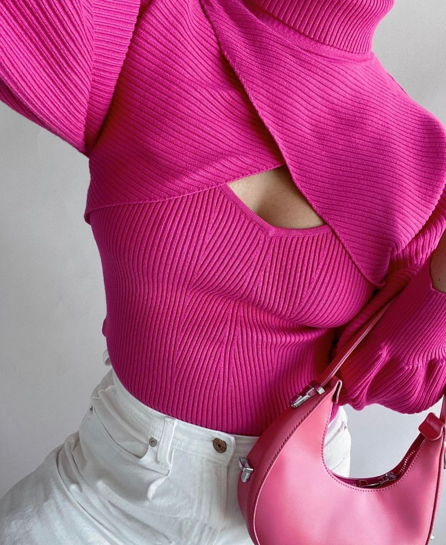 Turtleneck Shrug Cami Top