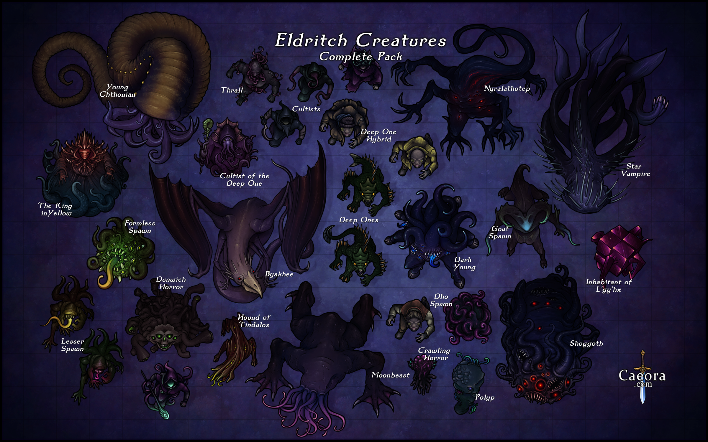 Eldritch Creatures - Complete