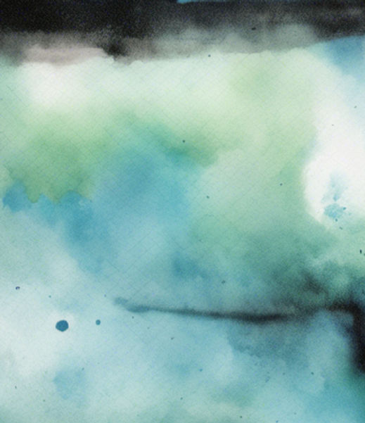 blue, blue-geen, black blurred watercolor painting that fills the page with color_edited_e