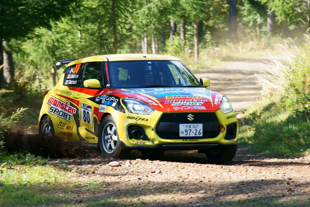 全日本ラリー選手権 スイフトスポーツ(ZC33S)トラブルシューティング