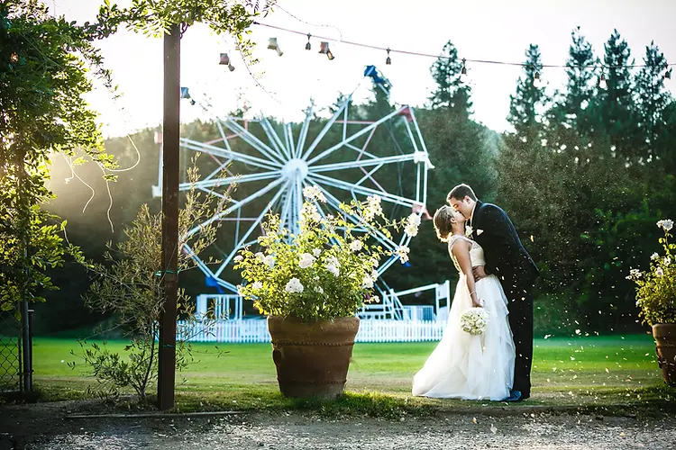 wedding ferris wheel