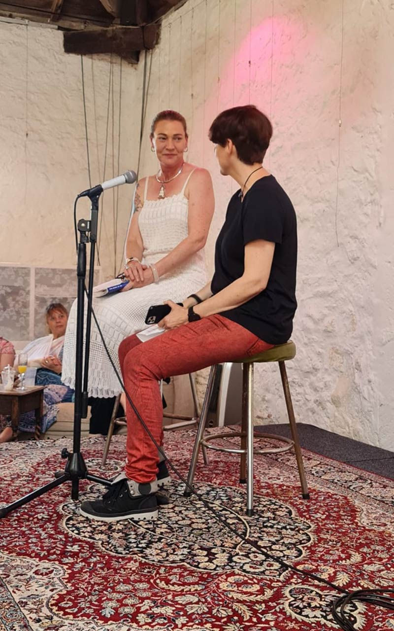 Rebecca Spyker Interviewed at Book launch