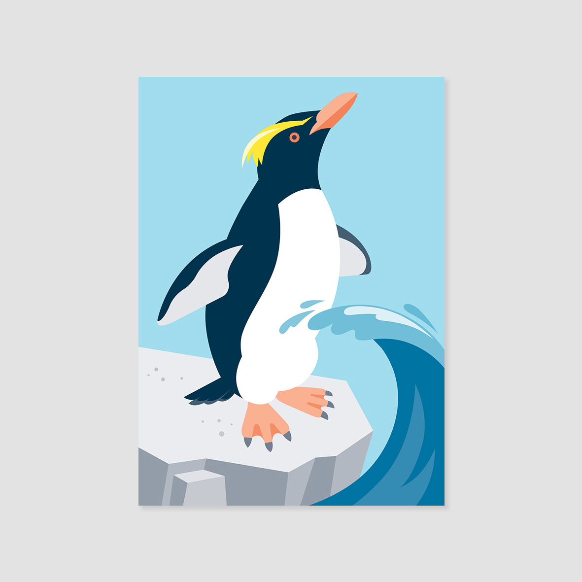 Fiordland crested penguin